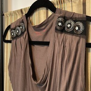 Embellished tank top